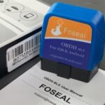 Foseal OBD2 Scanner Connected to Vehicle