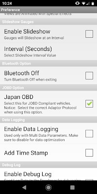 Car Gauge Lite Preferences