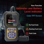 AT500 OBD2 Scanner Displaying Diagnostic Data