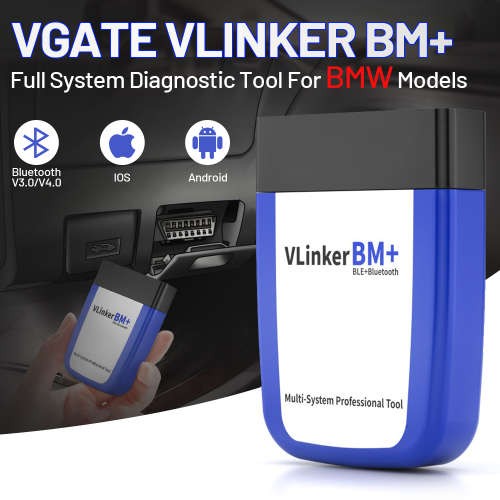Vgate vLinker BM+ support IOS Android Windows