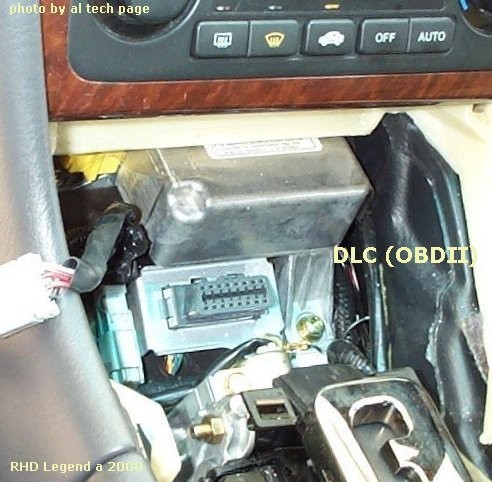 2001 CRV OBD2 port and associated wiring