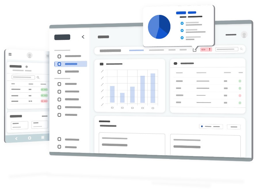 The AutoPi cloud platform shown as widgets