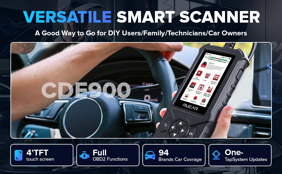Mucar CDE900 OBD2 Scanner Diagnostic Tool