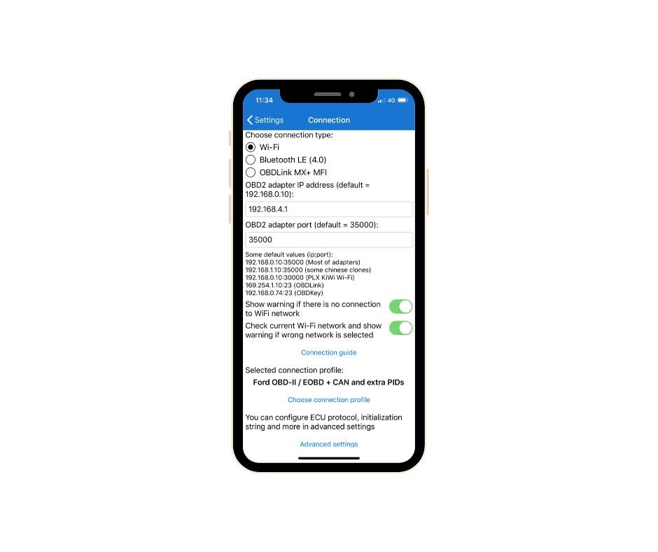 Torque Pro Mobile App Setup