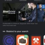 BlueDriver app install