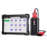 Ancel OBD2 Scanner Connecting to Car