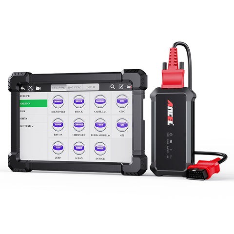Ancel OBD2 Scanner Connecting to Car