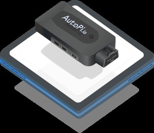 Illustration of an OBD2 port in a car