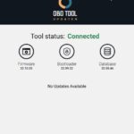 Innova OBD2 Scanner Connected