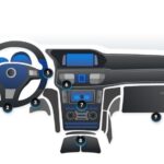 OBD2 port location under the steering wheel