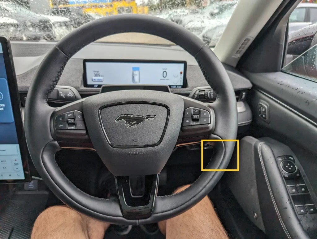 Ford Mustang Mach-E OBD2 Port Location
