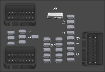 2012 Chevrolet Silverado fuse box diagram Instrument Panel Fuse Block