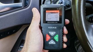 EDiag YA-101 displaying car information