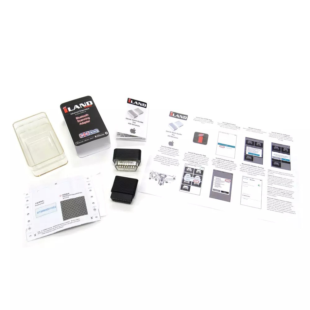 iLAND Bluetooth Adapter &amp; Activation Kit with Quick Start Guide and Activation Code