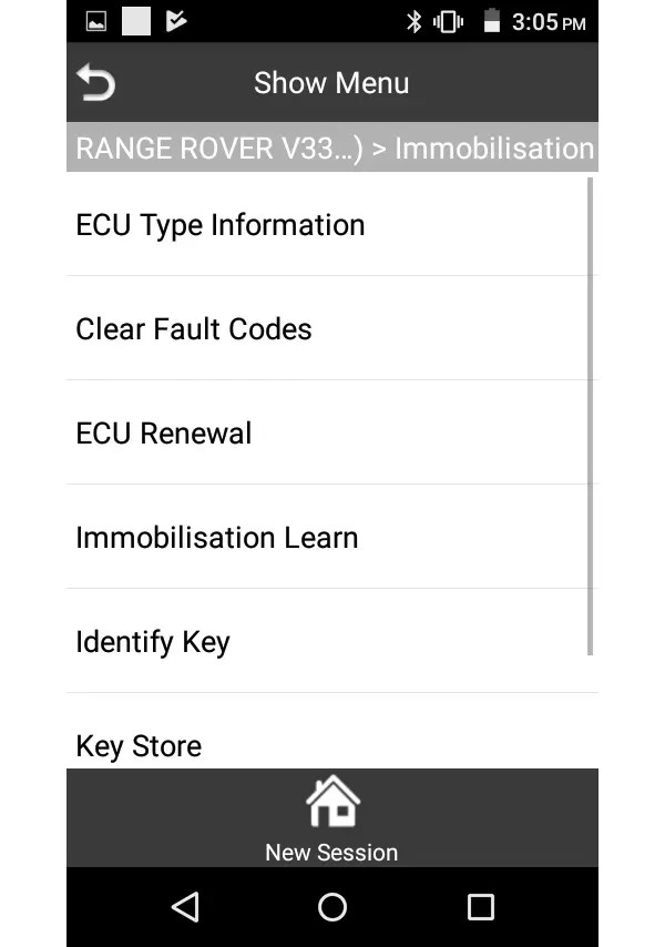 iLAND Immobilization System Functions Example