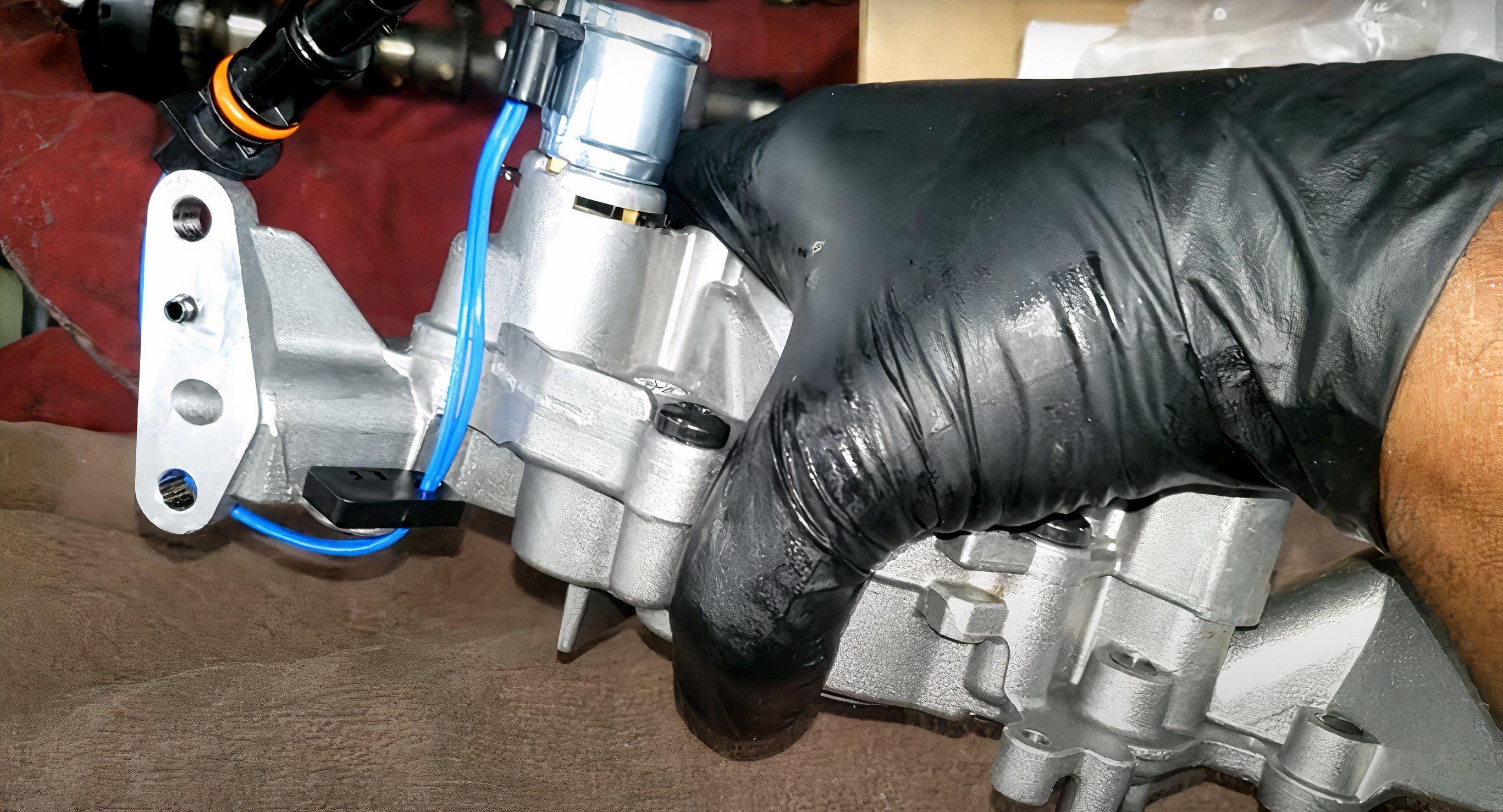 Jeep 3.6L new oil pump replacement