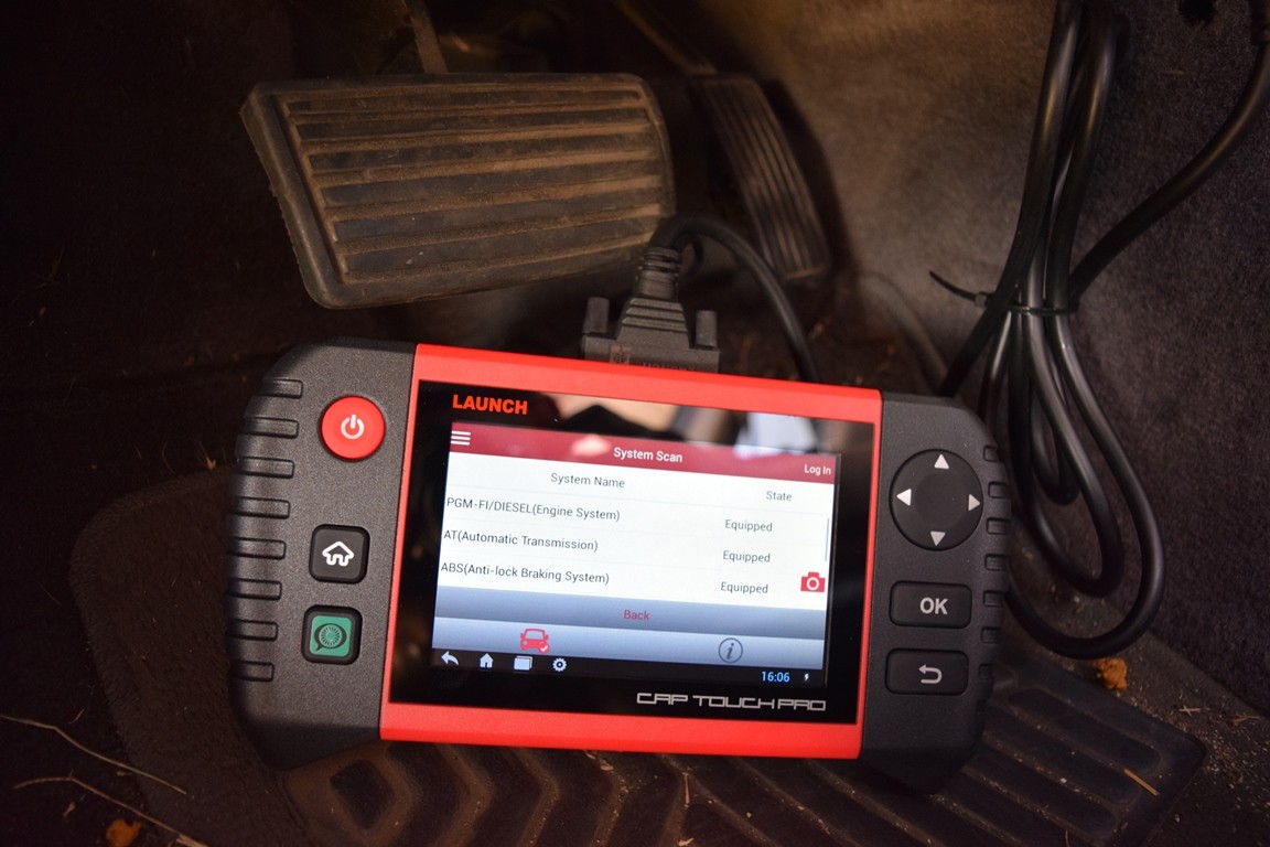 Launch CRP Touch Pro Interface