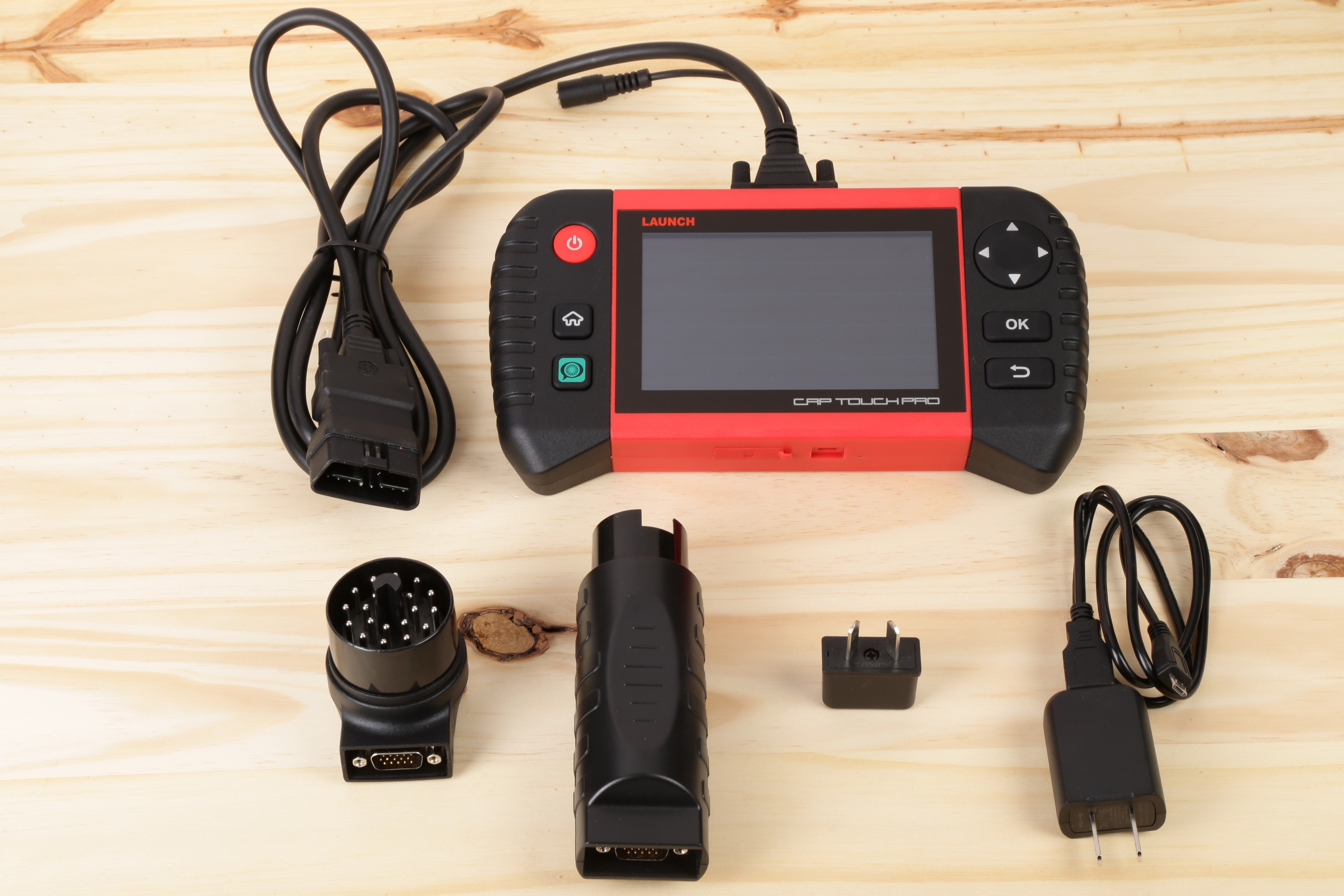Connecting Launch CRP Touch Pro to OBD2 Port