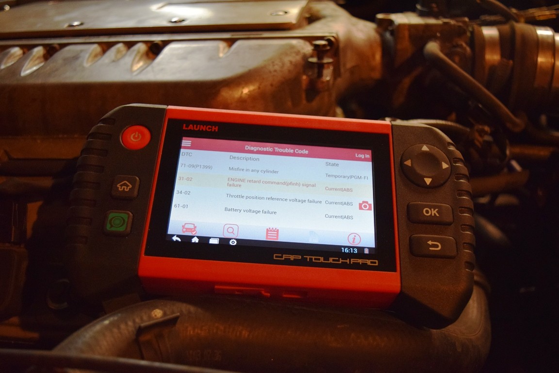 Launch CRP Touch Pro Interface