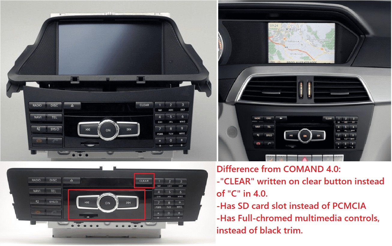 Mercedes COMAND 4.54.7