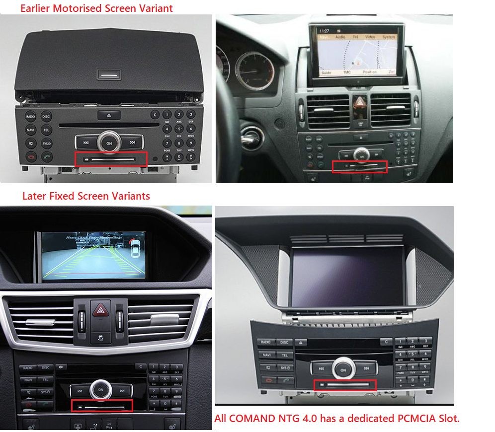 Mercedes COMAND APS NTG 4