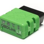OBD2 Scanner Connected to Car