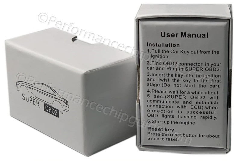 SuperOBD Box and Install Instructions