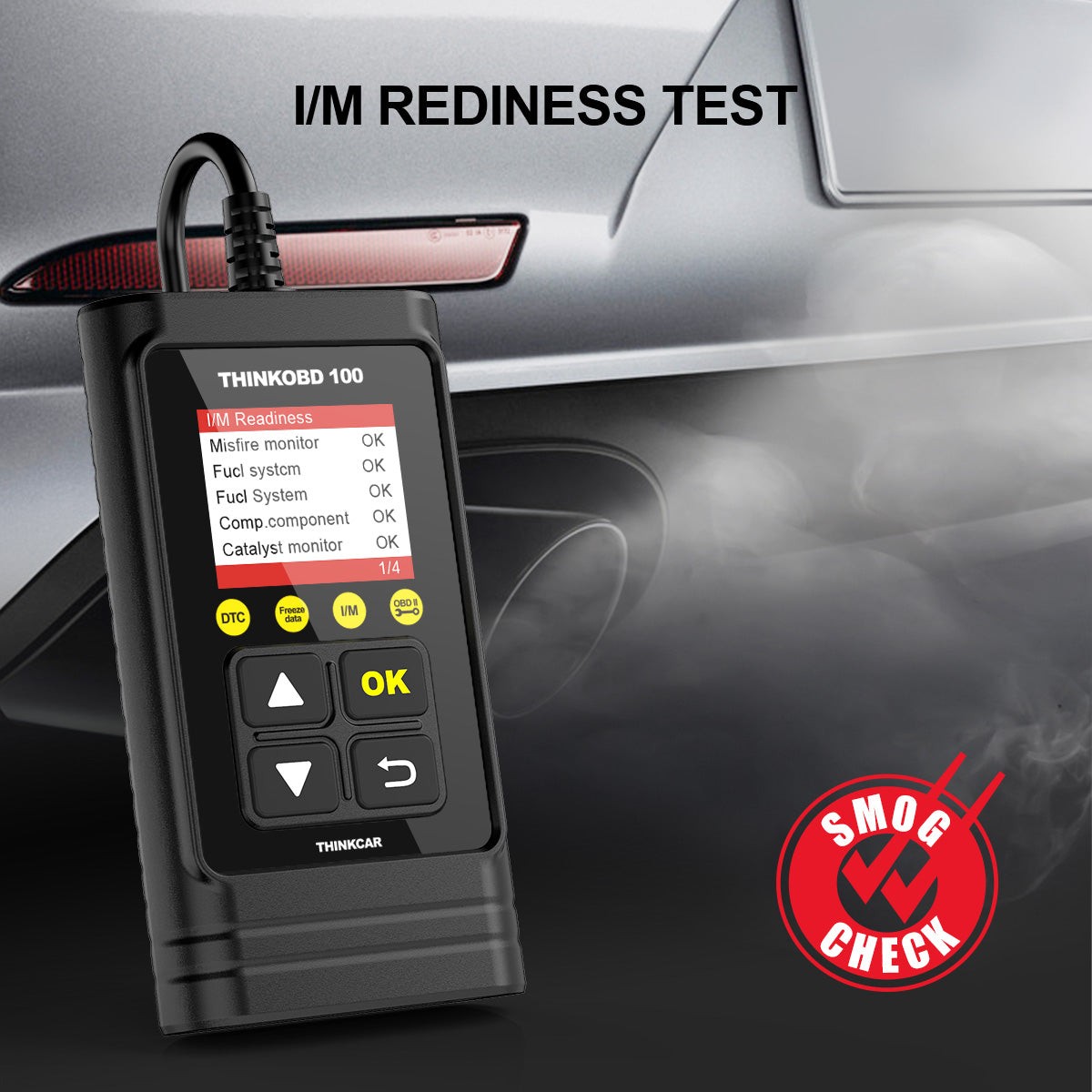 Thinkobd 100 I/M READINESS TEST