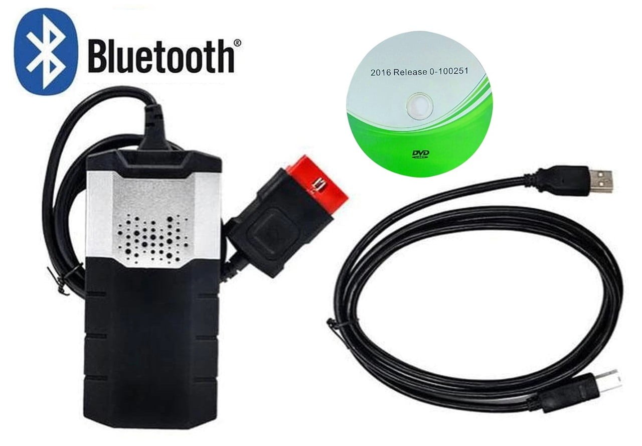 VCI DS150E Scanner + Car Cables Package List