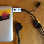 Video capture dongle connected to Macbook